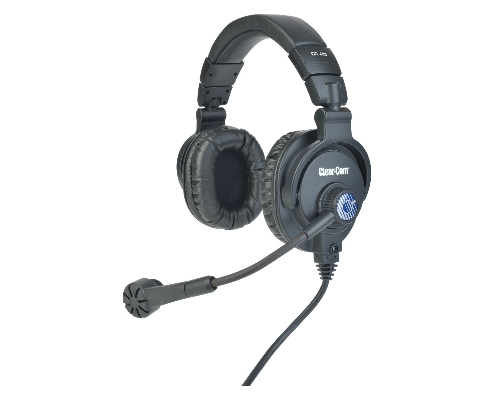 Clear Com CC-400-X4 Double Ear Closed Back Intercom Headset w/ 4 Pin Female XL