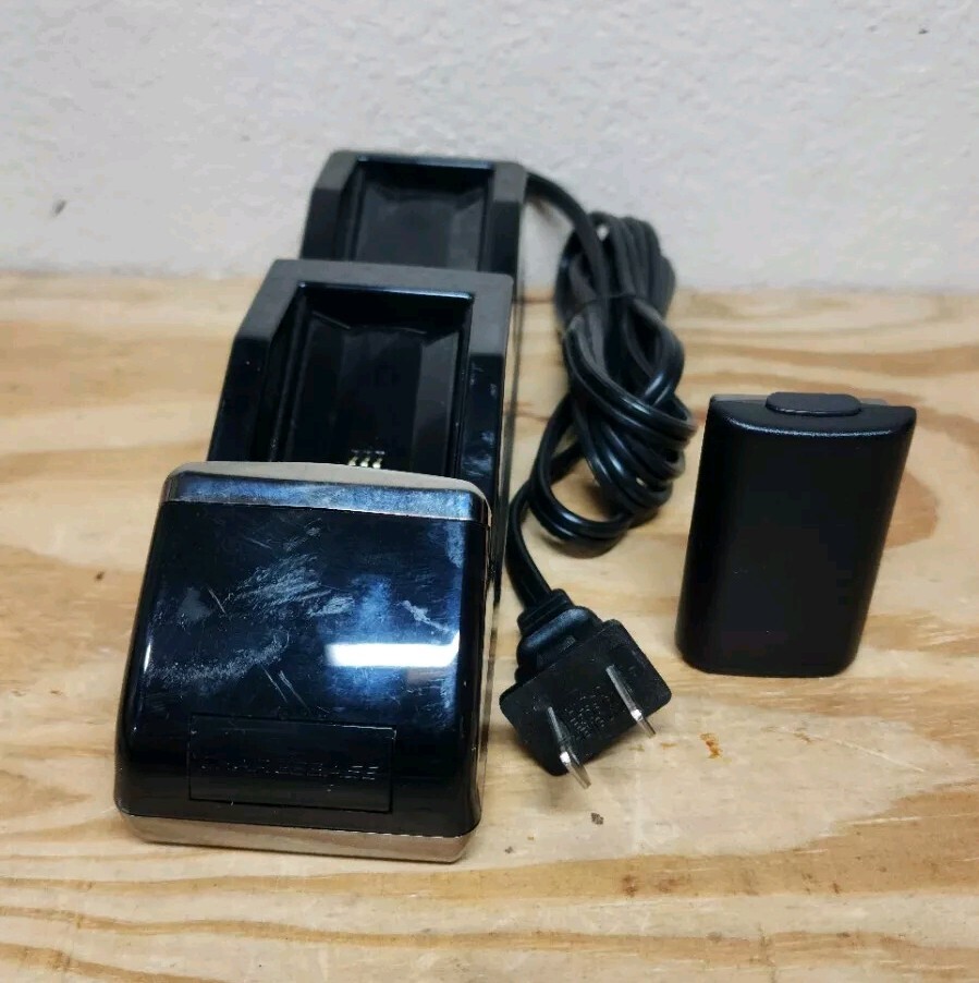 Black Nyko Charge Base For Xbox 360 Controller 86074-A50 Tested!