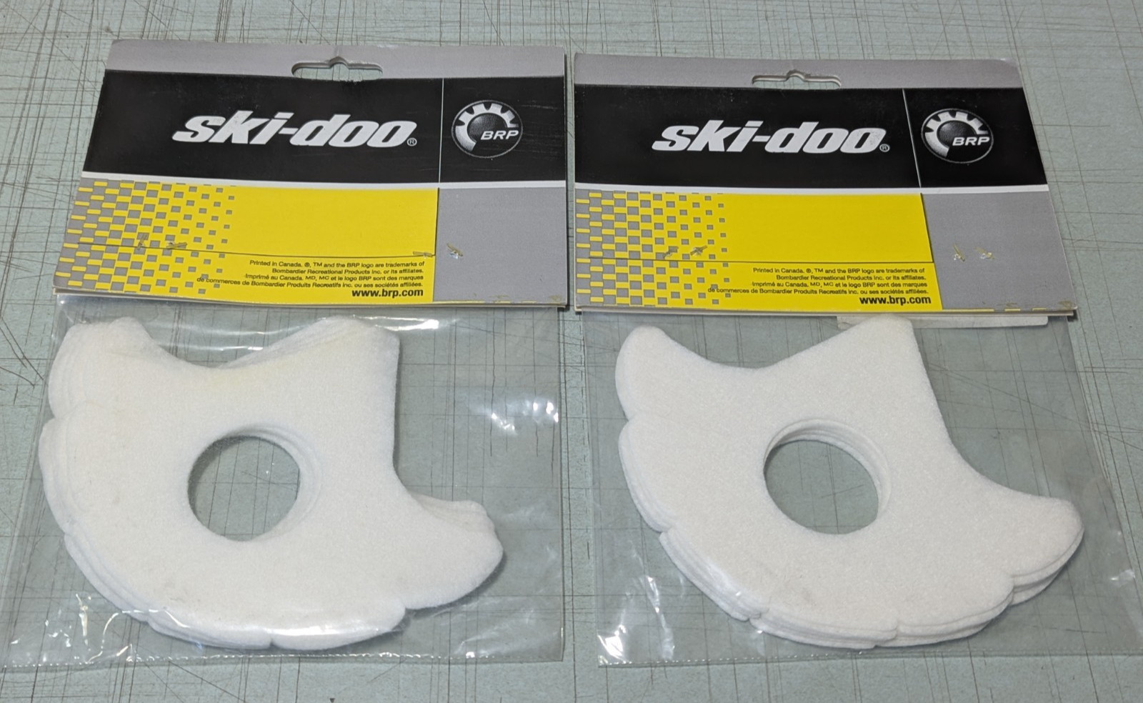 Lot of 10 Genuine Ski-Doo BV2S Filters Absorbent Masks 4457270001 NEW