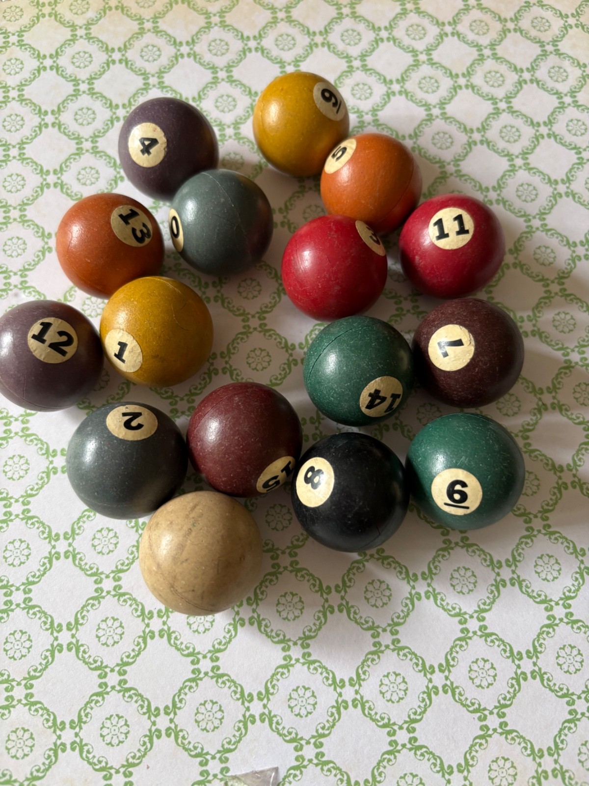 Vintage Pool Balls
