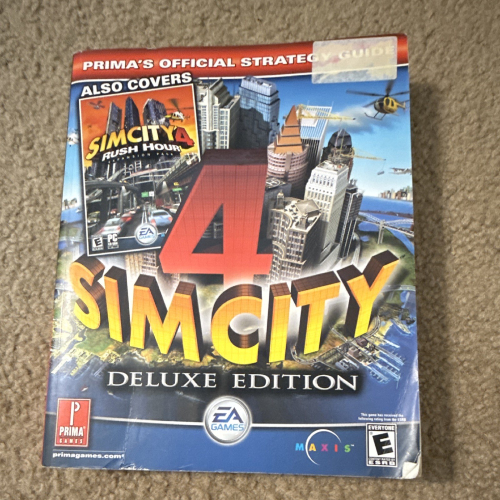 Prima Games SimCity 4 Deluxe Edition Strategy Guide Rush Hour 0-7615-4328-7