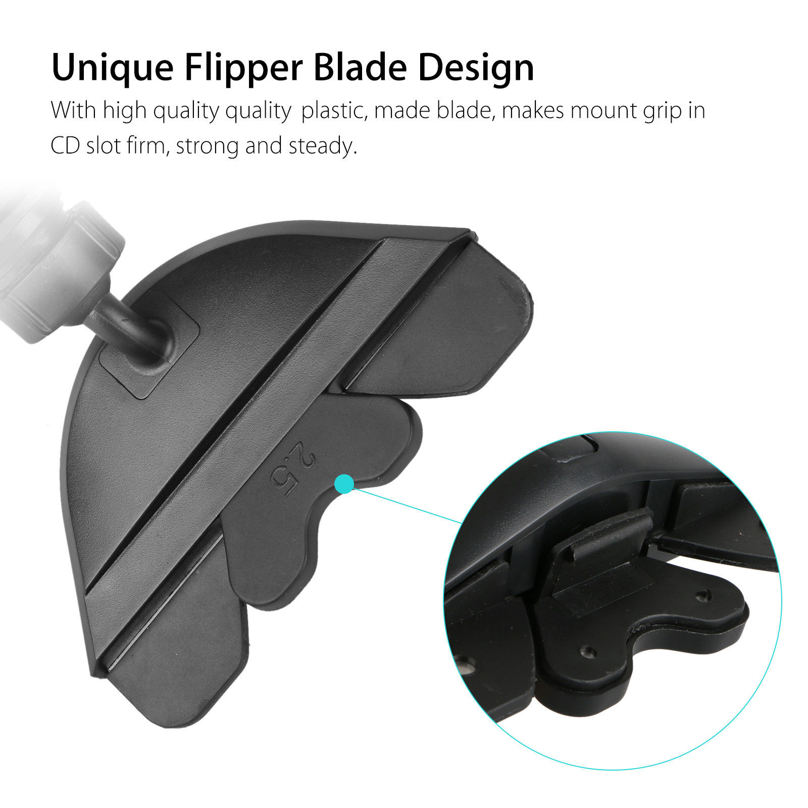Universal Adjust Car CD Slot Mount Holder Fr iPad/Galaxy Tab/Tablet/Phone 4-14''