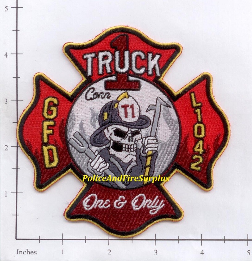 Connecticut - Greenwich L1042 CT Fire Dept Patch Truck 1