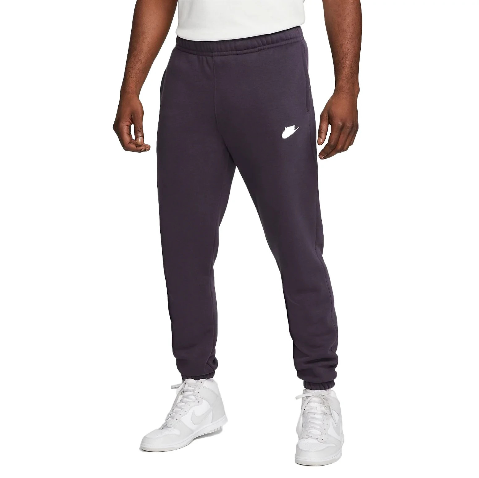 NWT NIKE Men's Sportswear Club Fleece Jogger Sweatpants CAVE PURPLE