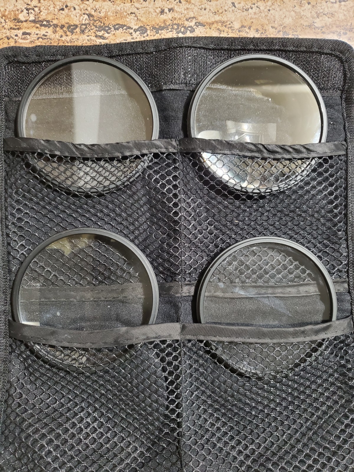 Vivitar Series 1,  +1 +2 +4 +10 Close-Up Macro Filter Set with Pouch (72mm)
