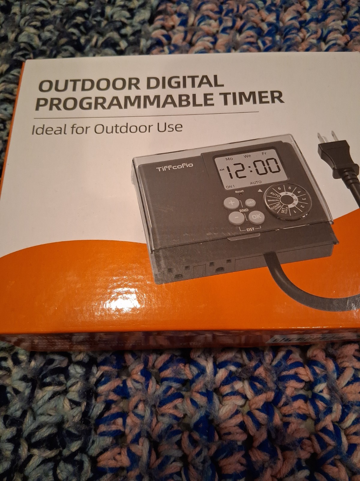 Tiffcofio Programmable Digital Outdoor Timer