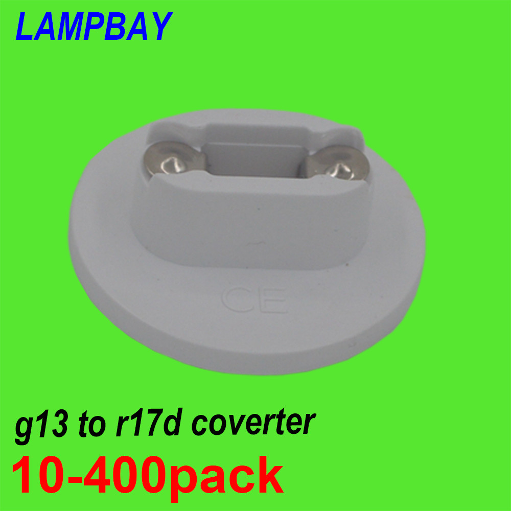 G13 Bi-pin to R17D (HO) Converter T8/T10/T12 LED Tube Light HO Lamp base Adapter