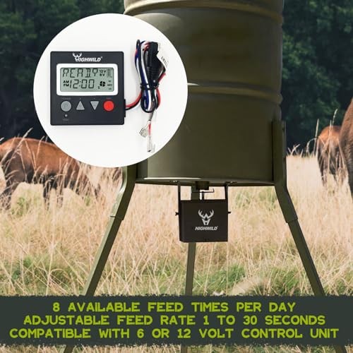 6V/12V Universal Game Feeder Digital Timer