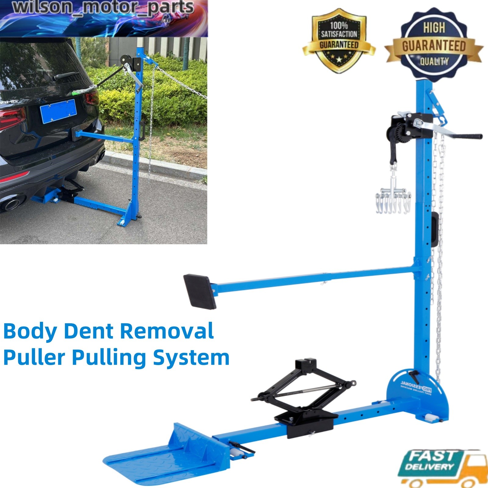 Auto Body Dent Removal Puller Pulling System Puller Car Dent Repair Tool Machine