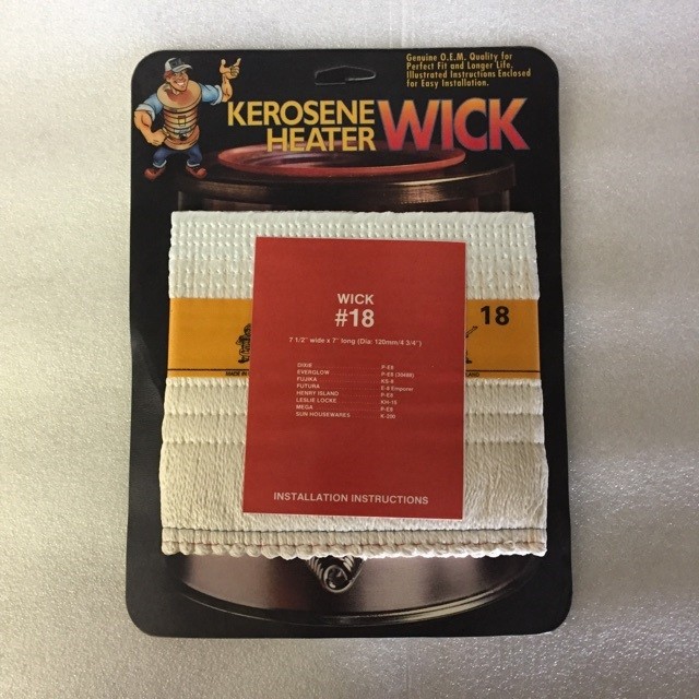 Kerosene Heater Replacement Wick 7.5" x 7" Everglow Futura Mega Dixie & More #18
