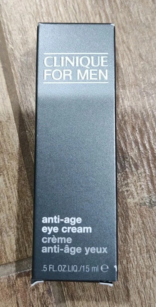 CLINIQUE FOR MEN ANTI-AGING Age Eye Cream Creme .5 OZ ( 15 ML) FULL SIZE NEW