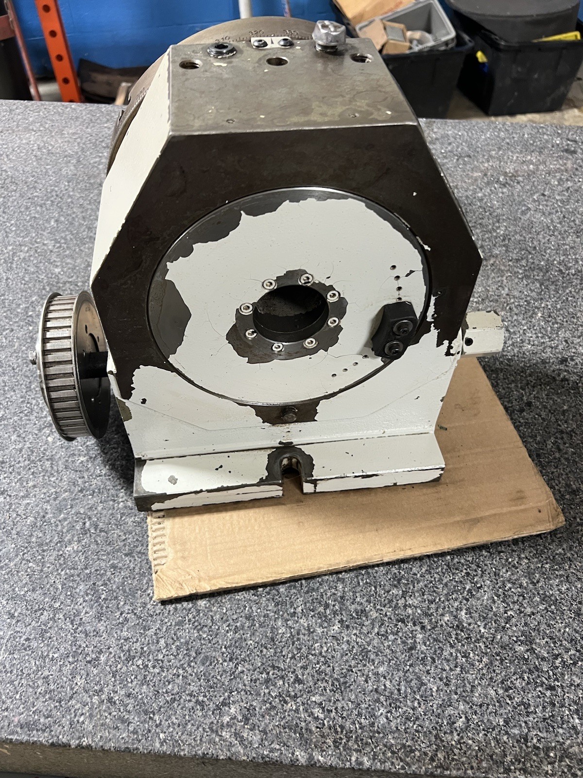 troyke DL-10-B 4th axis (missing Controller/motor) 7” Center 10” Table Cnc Mill