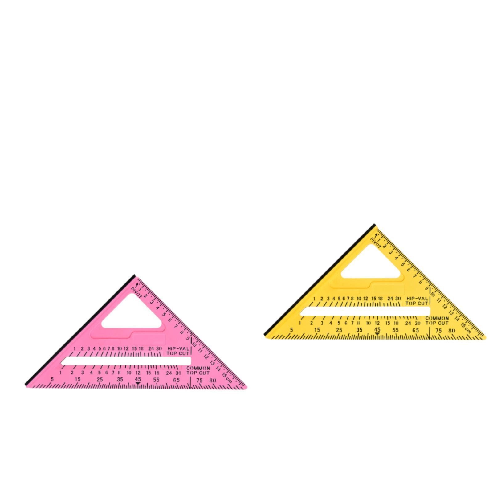 Carpentry Triangle Ruler Carpenter Marking Tool Measuring Gauging Right Angle