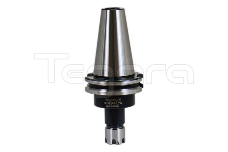 Tegara CAT40 ER16 3.0" Mini Nut Collet Chuck Tool Holder 0.0001" TIR P[