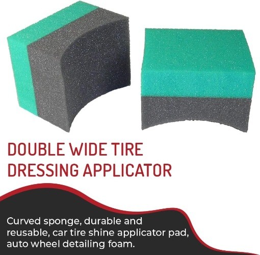 Double Wide Curved Foam Sponge (12 Pack)