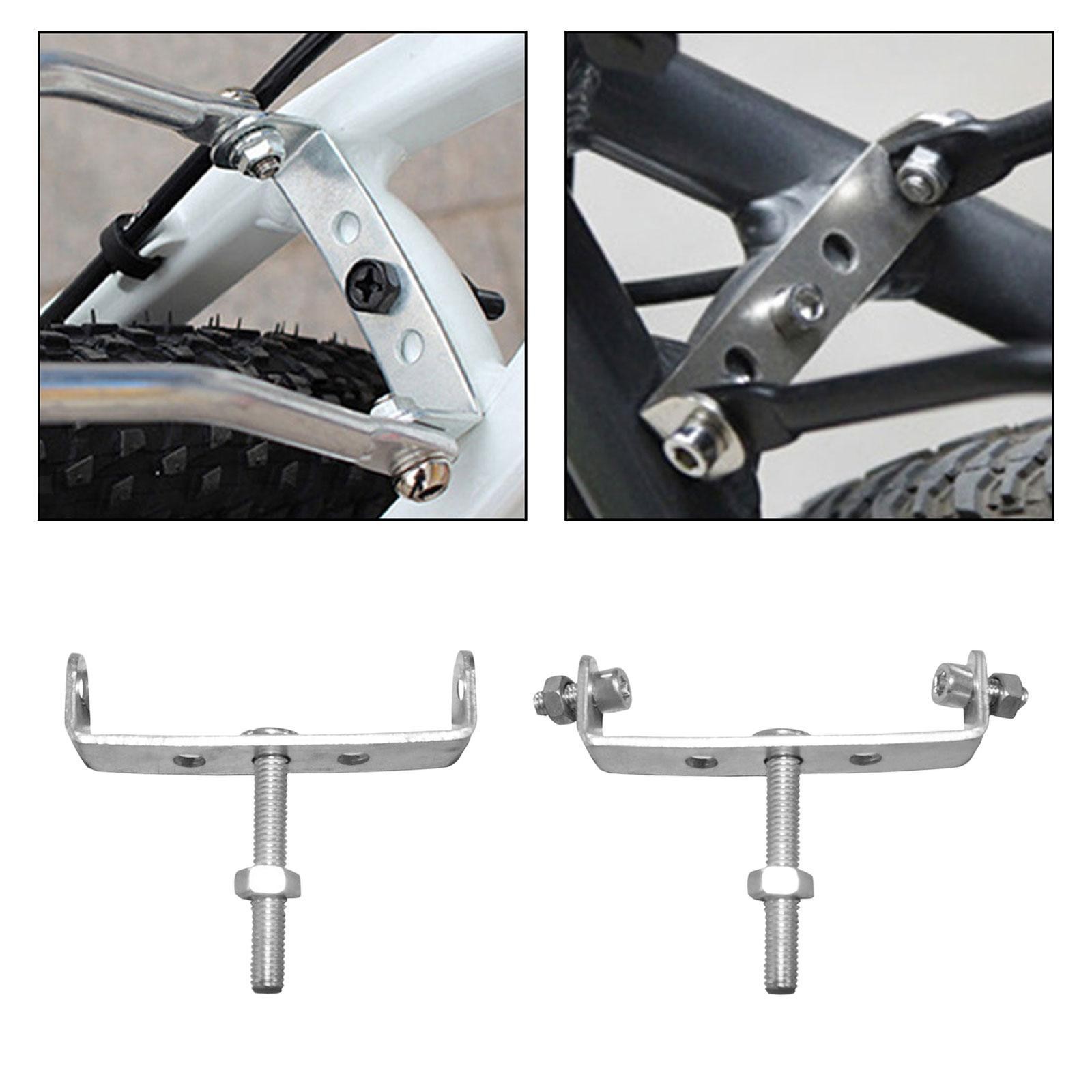 Bike Rear Rack Mount Adapter Universal Frame Connecter Easy Installation