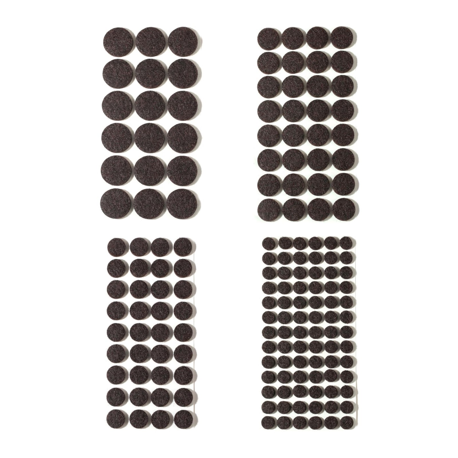 Felt Furniture Pads for Hardwood Floors 164 Piece, Anti Scratches Felt Pads f...