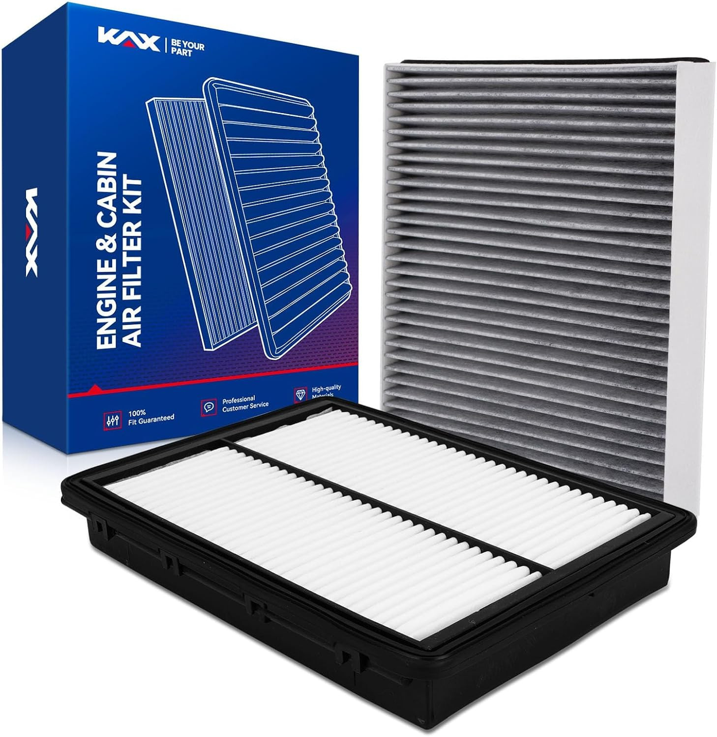 Engine & Cabin Air Filter Kit, Replacement for Kia Telluride 2020-2025, Hyundai