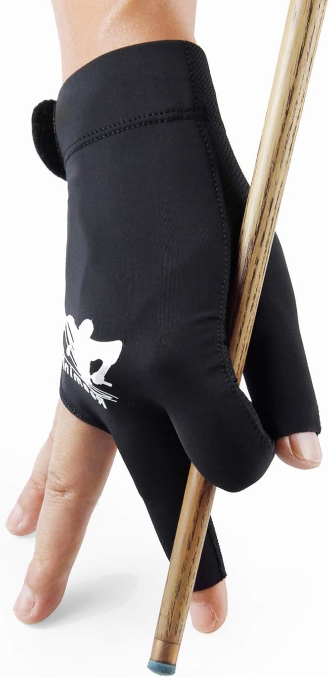 Billiard Shooters Carom Pool Snooker Cue Sport Glove Fits on Left or Right Hand