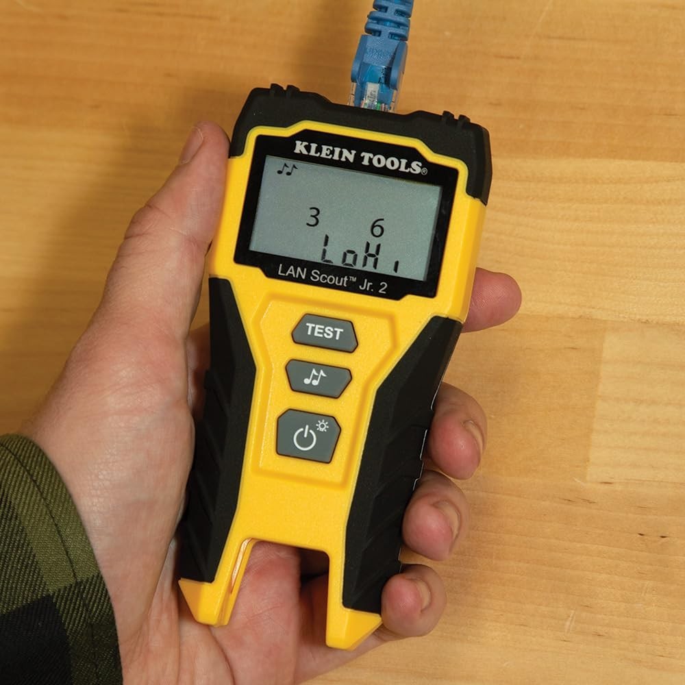 Cable Tester LAN Ethernet Network CAT5e CAT6 6A Wire Map Fault Detector