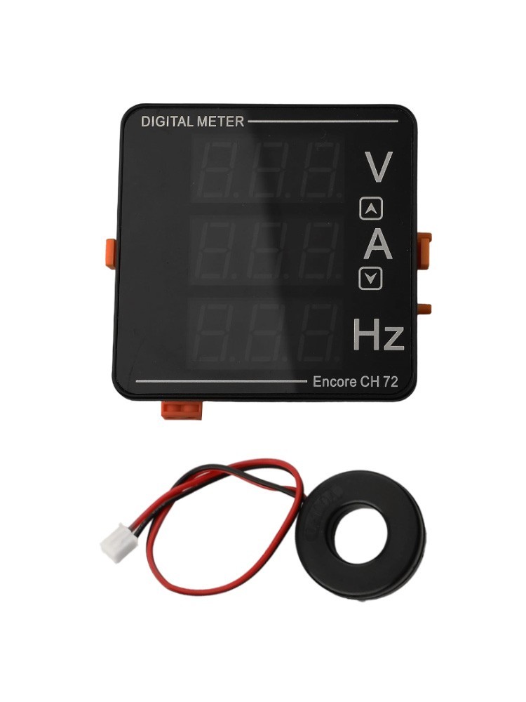 72 Type AC Volt Ampere Frequency Meter with Embedded Installation Size
