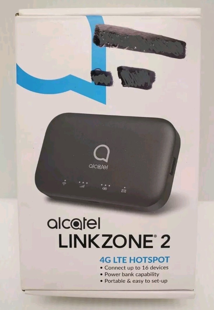 Alcatel Linkzone 2 - Interenet On The Go 4400 mAh Charger - 4G WiFi LTE Hotspot
