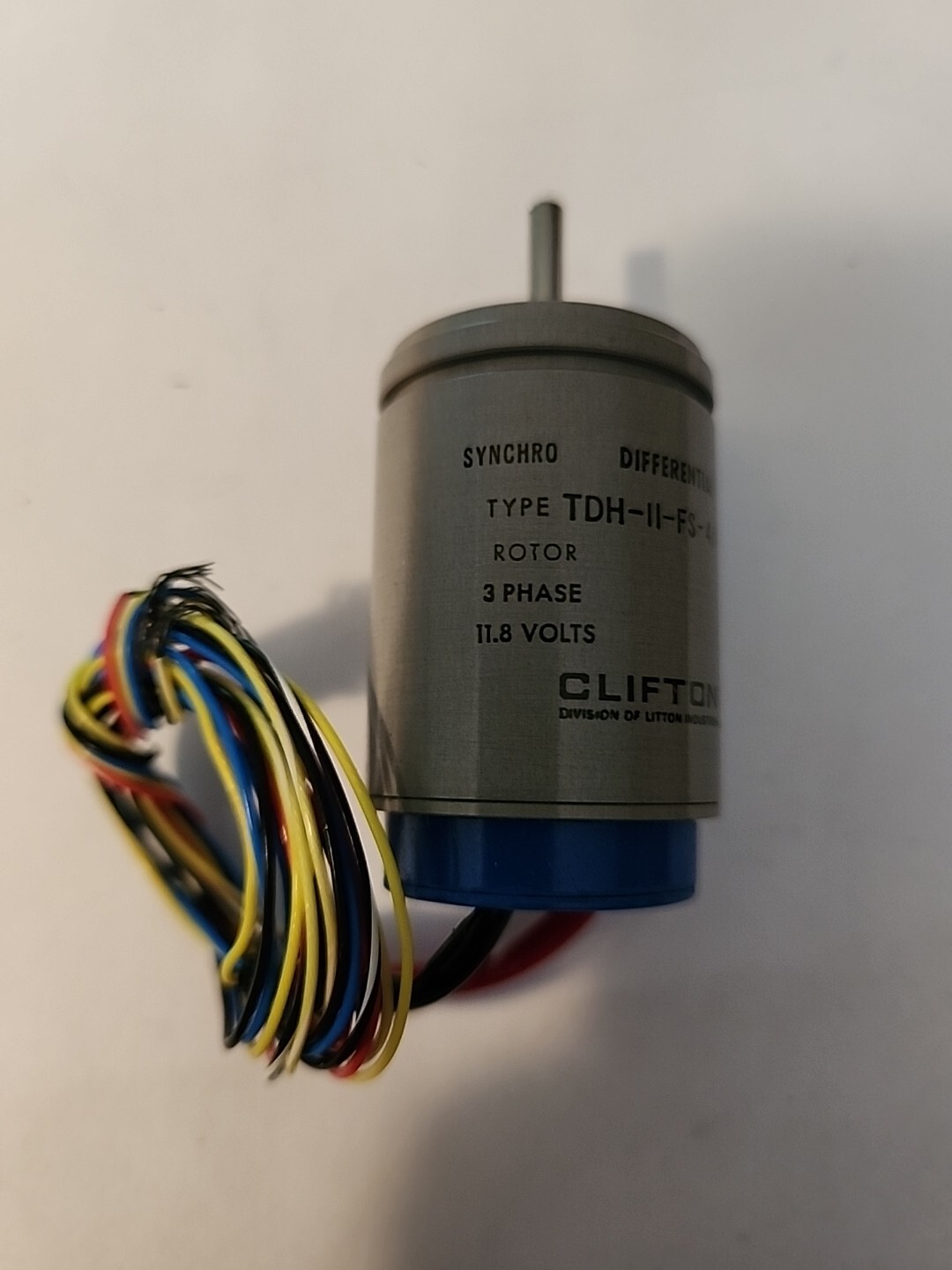 Clifton Synchro Transmitter PN TDH-11-FS-4/A035, NSN 5990-00-950-6145, NOS.