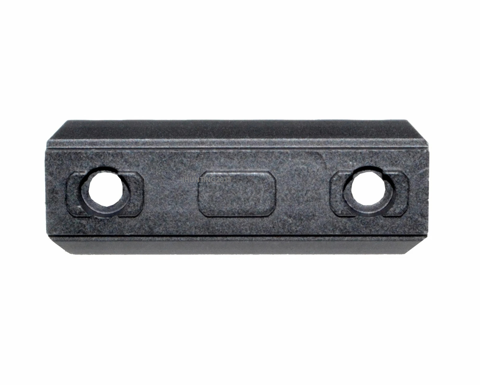 2pc 5 Slots Polymer Single Rail Sections for MLOK Picatinny Weaver Mount Adapter