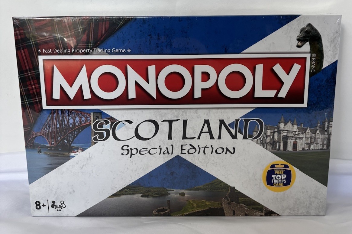 Monopoly Scotland Special Edition 2022 New Sealed Made In USA NIB
