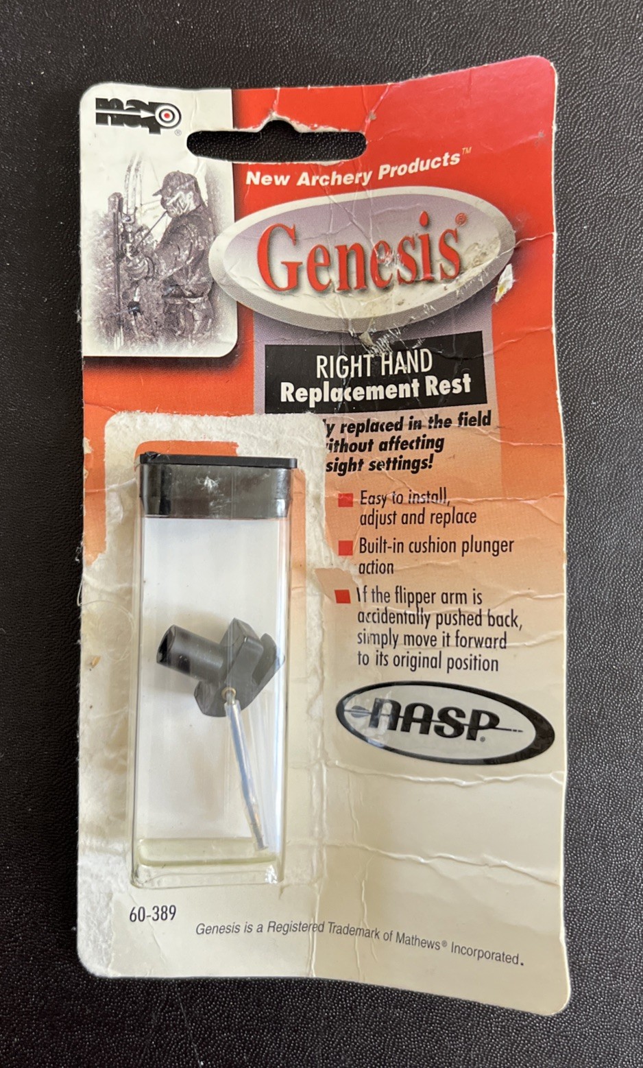 NAP Genesis Flipper Arrow Right Hand Replacement Rest Made USA