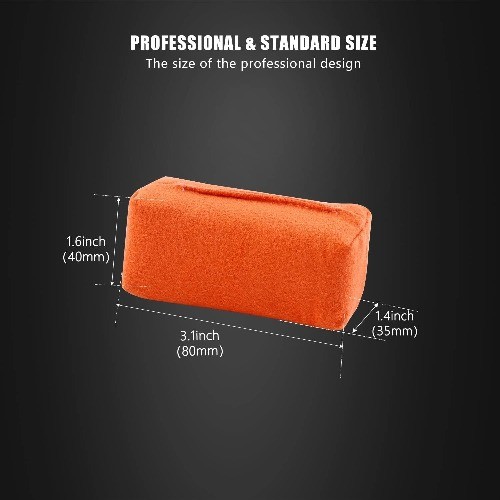 Microfiber Applicator Pad, Car Detailing Suede Sponge Applicator, 10Pcs Coating