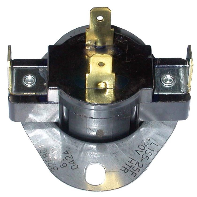 Whirlpool WP3387134 Genuine OEM Dryer Thermostat L-155-25Fits: 3387134 3-6910 3