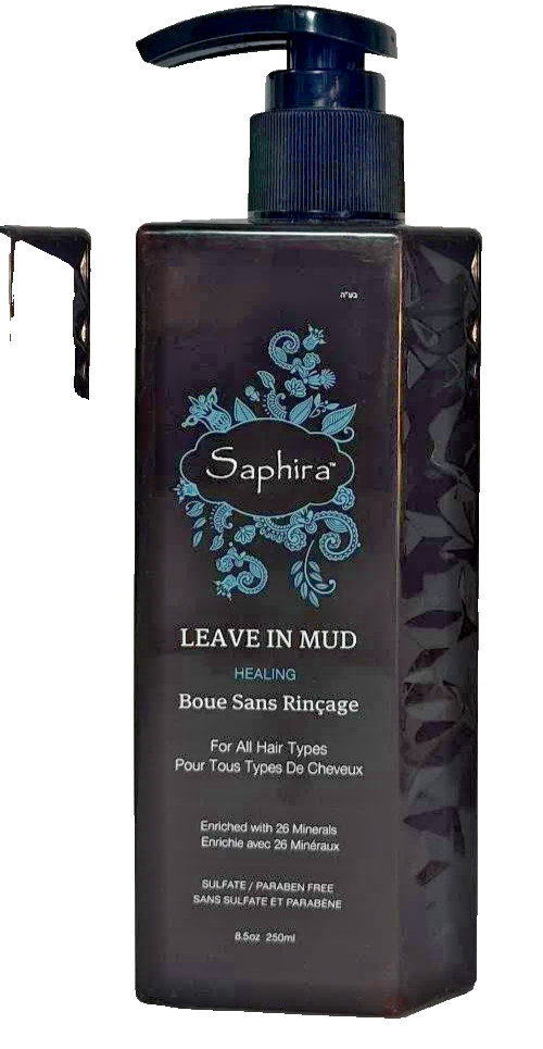 Saphira Leave In Mud Healing 8.5 Oz NEW