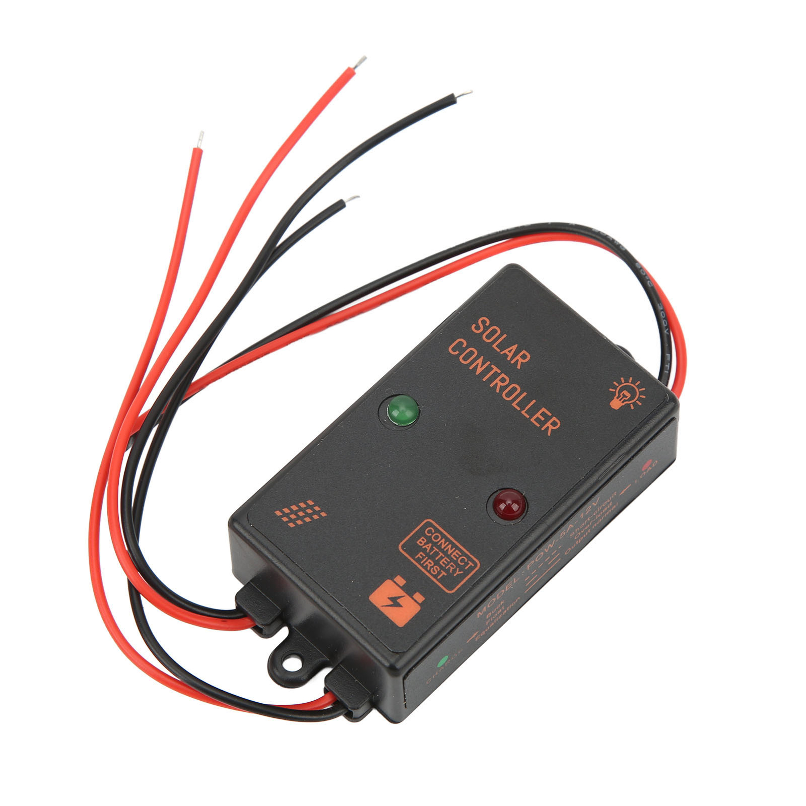 Solar Panel Controller IP67 Waterproof 24H Work PWM Controller 5A 6V 12V