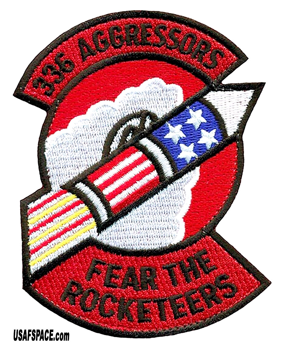 USAF 336TH FIGHTER SQ -336 FS- F-15E -AGGRESSORS- Seymour Johnson AFB- VEL PATCH
