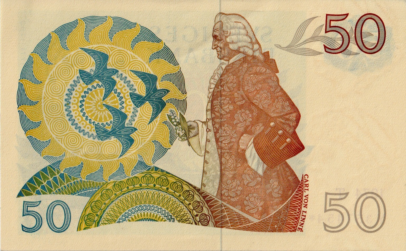 Sweden - 1974 - 50 Kronor - * Replacement - "aUNC" - #ED4776