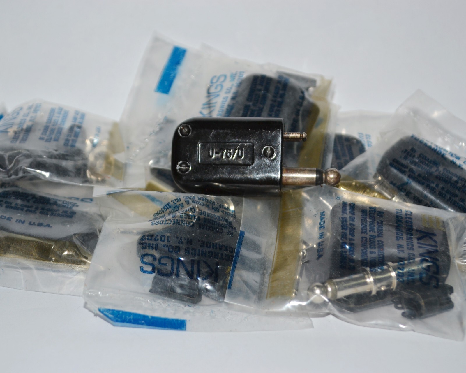 1 nos u-75/u conductor plug Helicopter Headset kings electronics