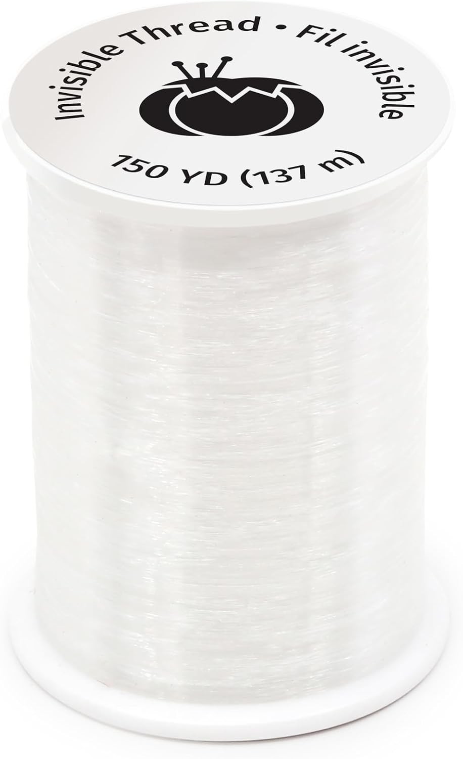 Invisible Thread, 150 Yards – Clear Thread Blends Seamlessly with Any Fabric ...