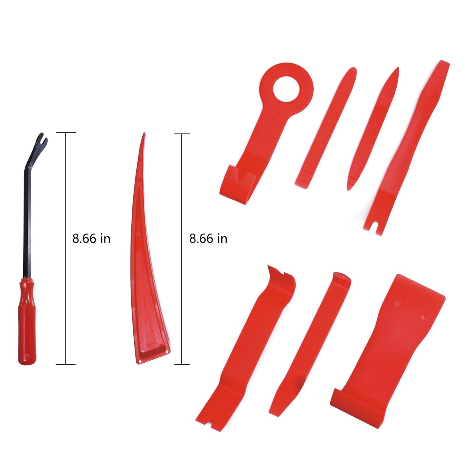 18Pcs Emergency Auto Tool Window-Car Door Release Secure Tool Kits Car Supplies
