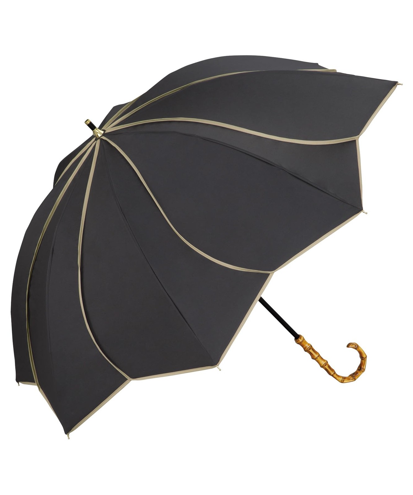 Parasol UVO Umbrella 8K Floral Black Blackout UV Protection 100% UPF50+ New F/S