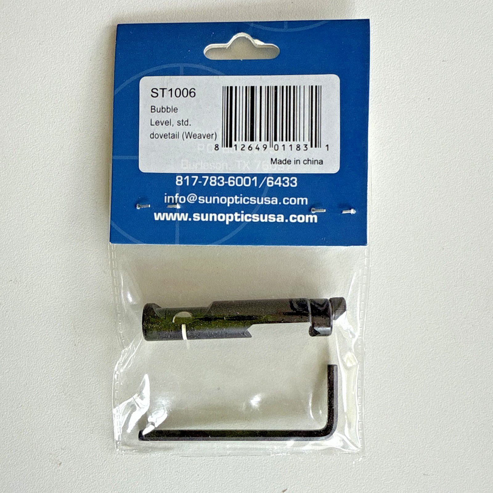 Sun Optics Rifle Scope Bubble Level Anti-Cant Alignment Tool for Scopes