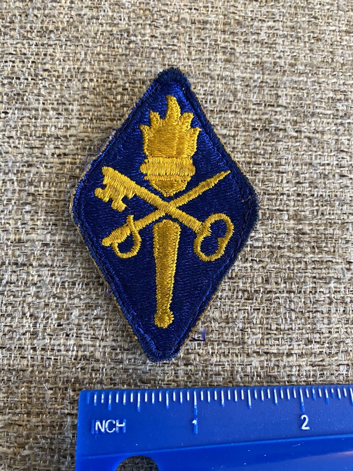 1950’s-1960’s US Army Quartermaster School Patch Training INV4824