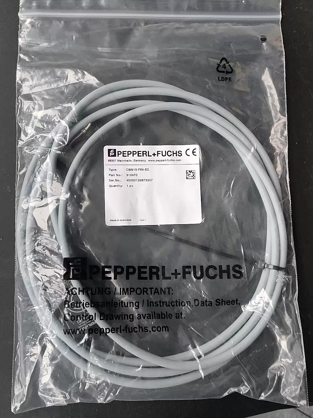 1pcs Brand New PEPPERL + FUCHS CBN15-F64-E2 310470
