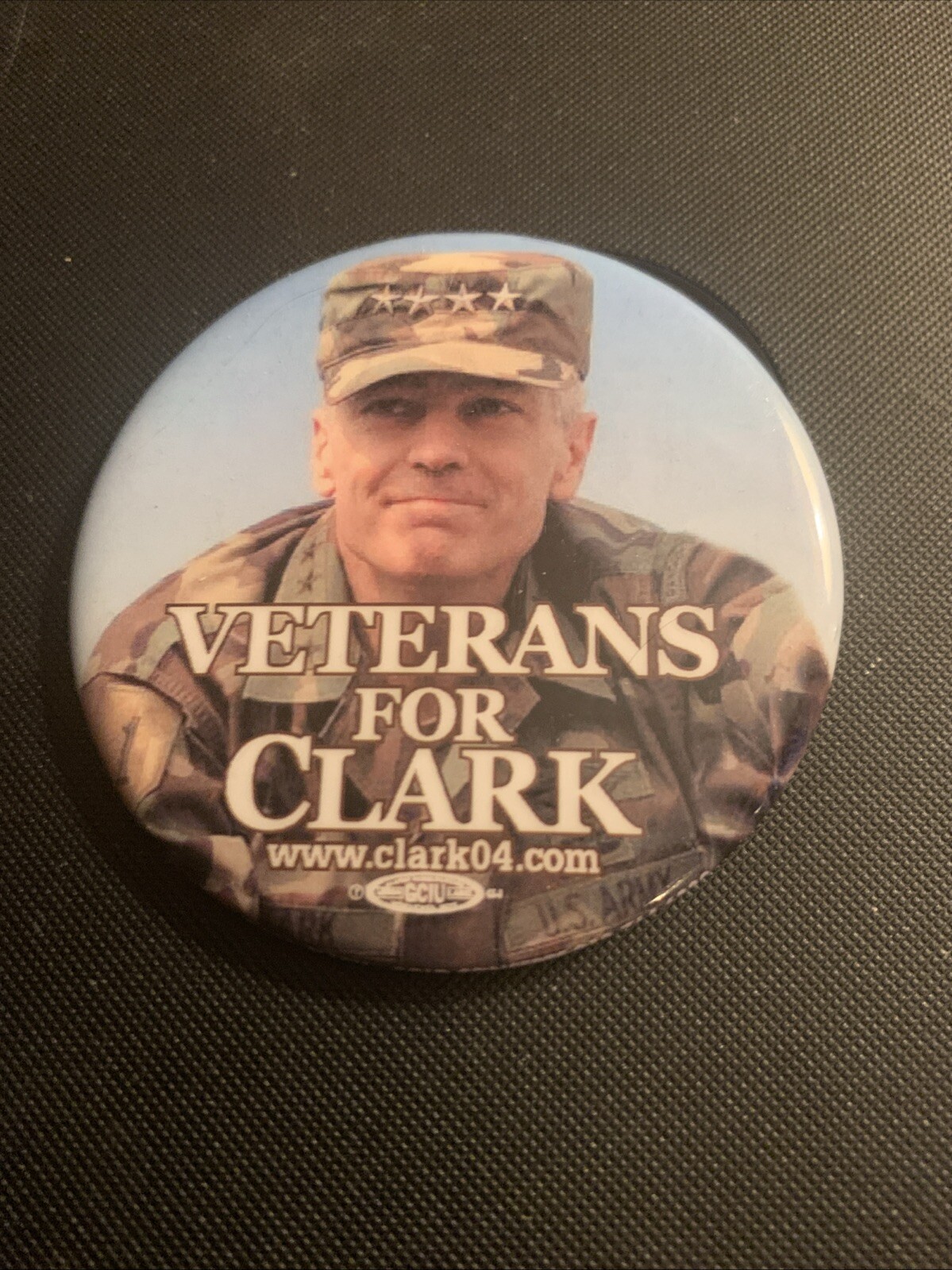 Wesley Clark Presidential Campaign Pinback Button