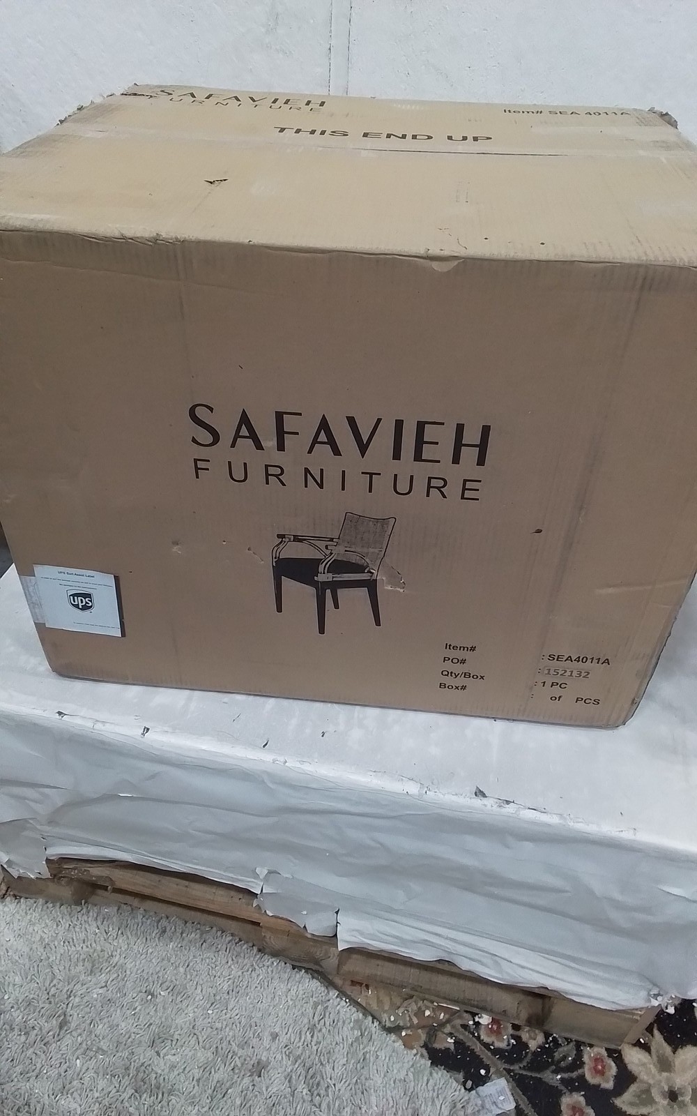 Safavieh GIANNI ARM CHAIR, Reduced Price 2172767517 SEA4011A
