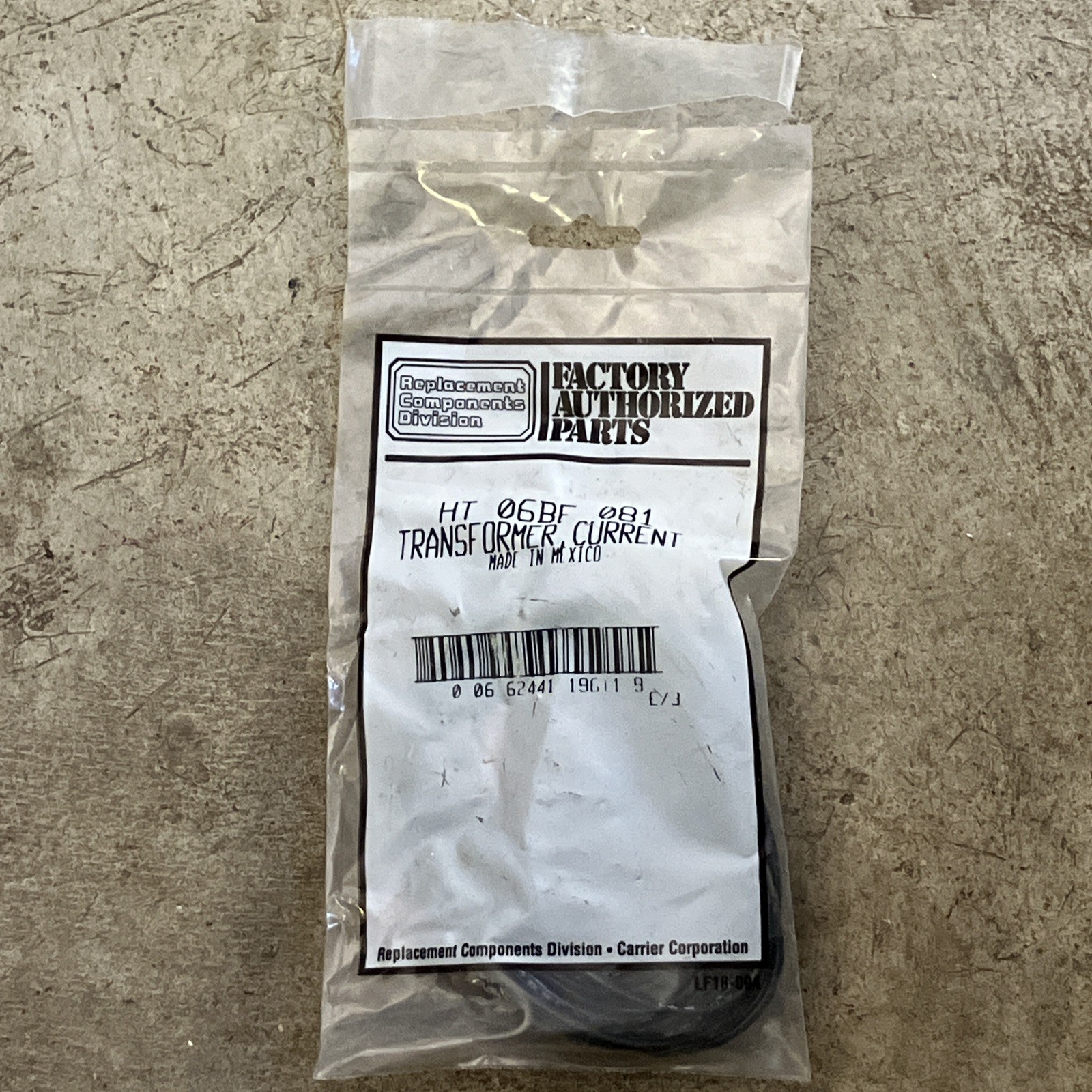 HT06BF081 Carrier Factory Authorized Parts Current Transformer