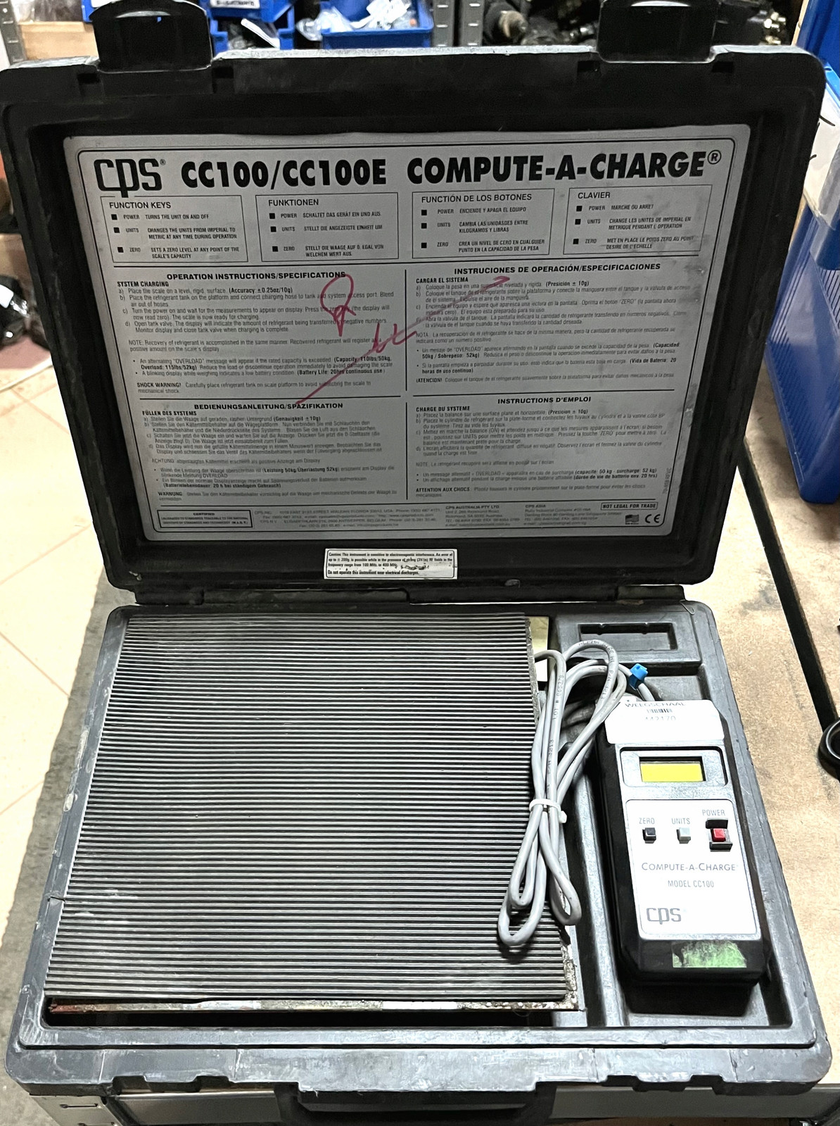 CPS CC100 CC100E COMPUTE-A-CHARGE