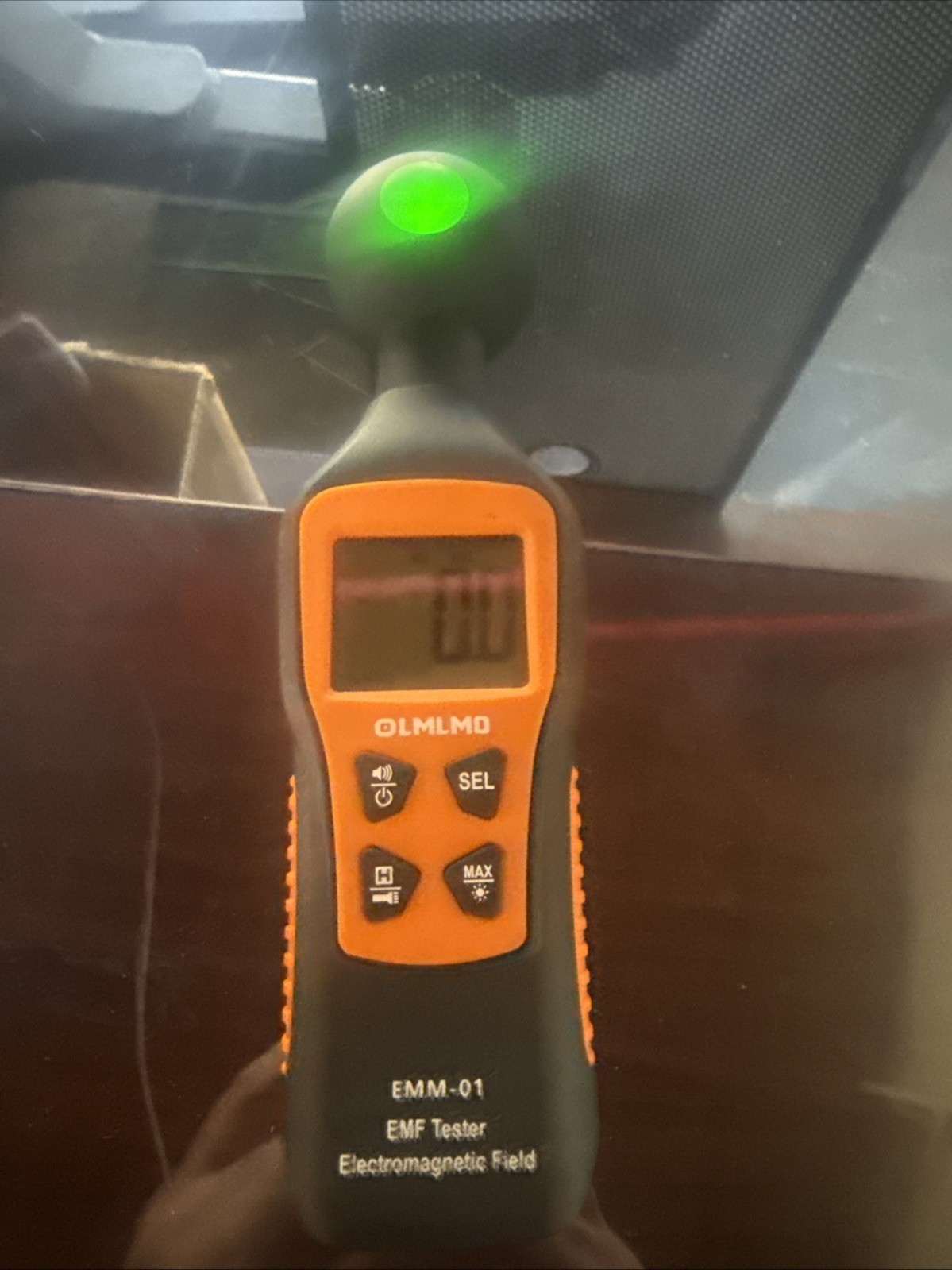 Emf Meter Ghost Hunting Equipment Radiation Detector Digital Electromagnetic Fie