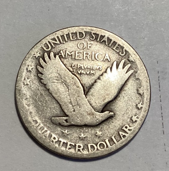 1927-P Standing Liberty Silver Quarter