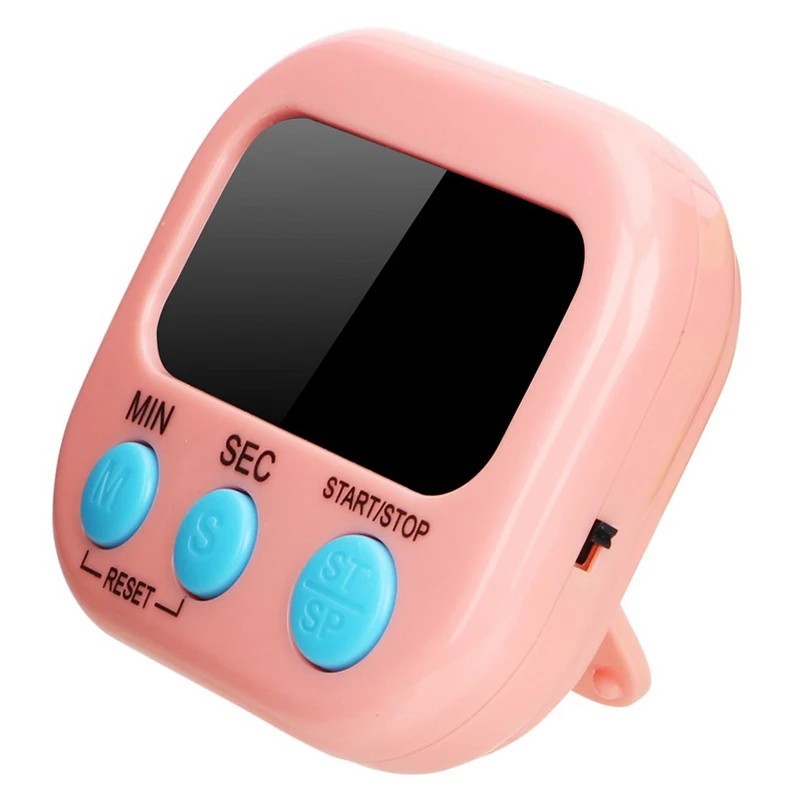 Large LCD Digital Kitchen Cooking Timer Count Down Up Clock Loud Alarm Magnetic